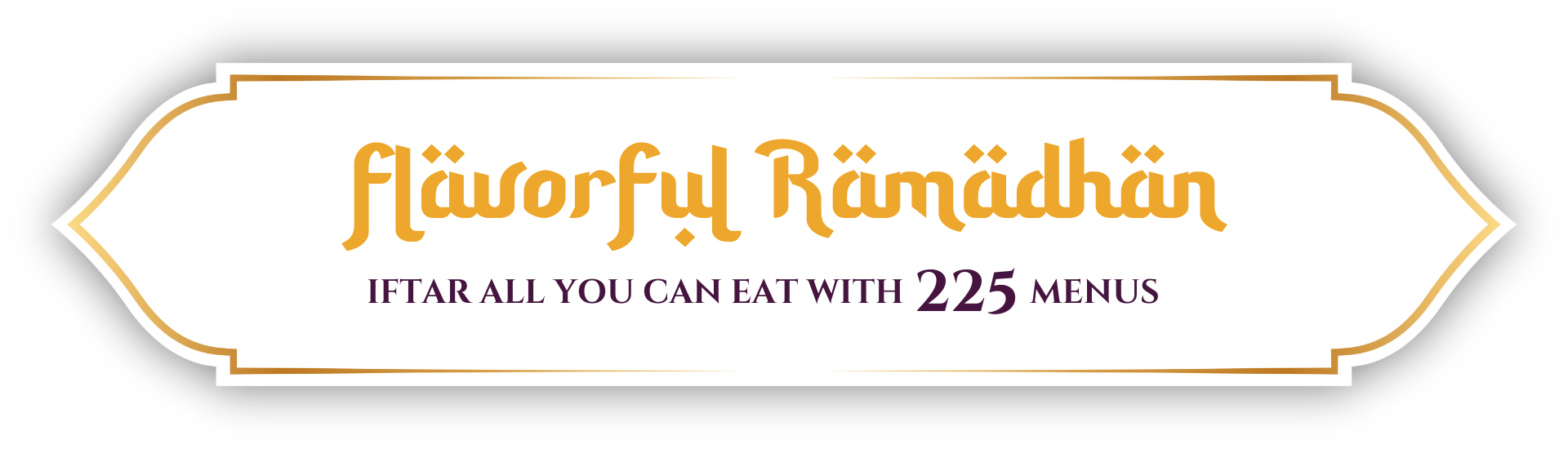 Flavorful Ramadan Iftar